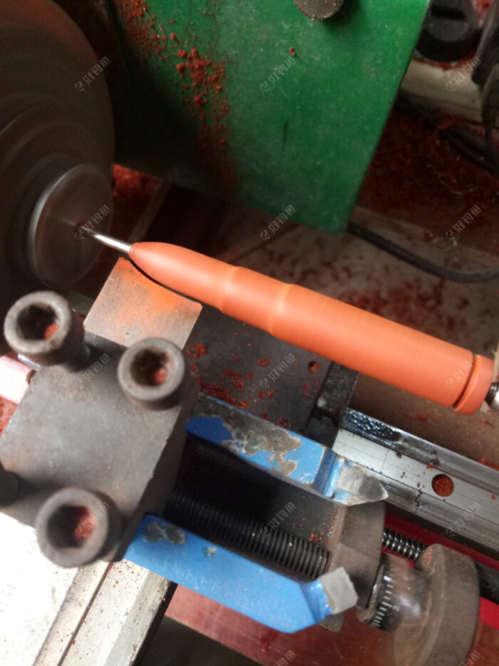 自制摘钩器,十几道工序花了不少心思