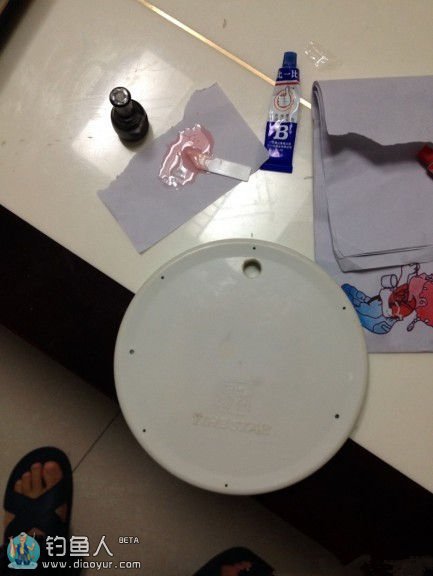 diy改造黑拉台拉饵盘支架