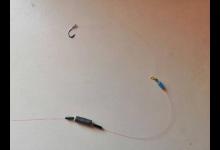 单子线单钩，选用得当，作钓效果不输于其它钓法