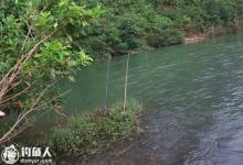 大风天野钓及急流水域钓鱼的技巧分享