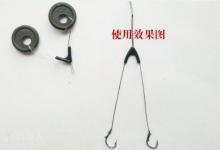 台钓双钩线组缠绕的解决办法