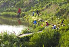野河钓鱼怎么找鱼窝，图示讲解鱼的必经之道