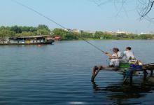 秋天大风天气野钓如何调漂的技巧
