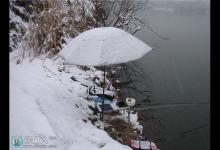 冬季手竿搏大鱼的四点注意要素