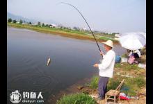 江河水库钓鱼的钓位选择及打窝技巧