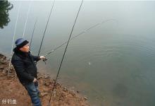 冬季水库矶竿串钩的攻略技巧