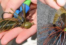 路亚钓中最多变化的拟饵装饰铅头钩skirted jigs