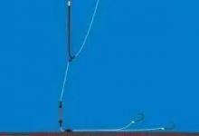 野钓，不调漂，就能让八字环刚触底，这是最适合野钓的状态