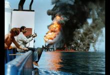 那年船行至伊朗港口，我们这些海员火海突围，最后靠钓鱼求生……