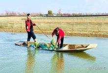 螃蟹塘水混用腐植酸钠可以吗？螃蟹塘水浑浊用什么调水好？上重点