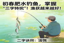 初春肥水钓不到鱼？记住“二字诀窍”，避开杂鱼诱大货，渔获翻倍
