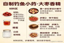 别再买香精了！自制大枣香精，成本3块钱，深秋钓鲫鲤稳上鱼