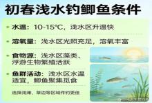 初春浅水钓鲫鱼，别瞎守！满足这4个条件，告别空军稳上鱼