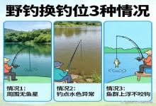 野钓避坑！遇到这3种情况，赶紧换钓位，再守必空军