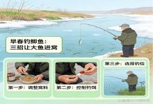 早春钓鲫愁死！窝子全是小鱼闹，老钓友3招，大鱼主动进窝不空军