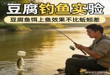 惊了！家常豆腐居然能钓鱼，上鱼比蚯蚓还稳，新手零成本上手