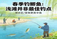 别再急着蹲浅滩！已有太多人空竿吃亏，这才是正确钓法