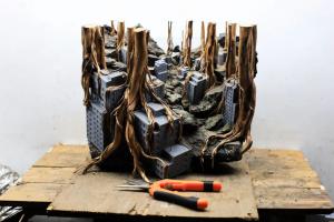 废墟美学，鱼缸造景打造城市遗迹