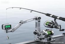 钓鱼自动装置太香了，解放双手还稳中鱼，新手也能轻松拿捏