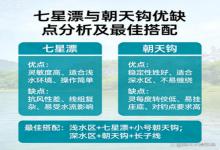 七星漂与朝天钩优缺点实测，最佳搭配一文说透，新手也能少走弯路