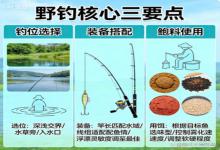野钓别瞎学！吃透这3件事，比刷100个钓鱼视频还管用