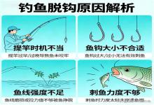 钓鱼脱钩频频？别怨鱼太滑！这几个细节没做好，脱钩率直接降下来