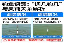 钓鱼调漂必坑！“调几钓几” 和灵钝的关系，80% 的老铁都搞反了