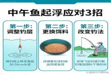 中午鱼起浮就收杆？亏大了！我常用这3招，稳钓不空军