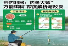 深度解析钓鱼大师“万能饵料”，接地气改良后，新手也能轻松爆护