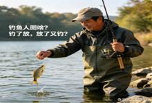 钓鱼人疯了？钓了放、放了又钓，到底图啥？看完彻底懂了