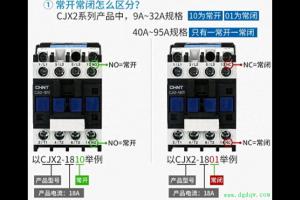 交流接触器型号标识解析与选型指南