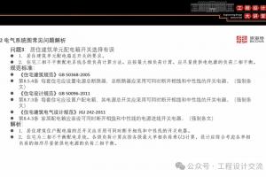 住建部官网“工程设计大讲堂”之建筑电气 配电箱开关选择有误解析