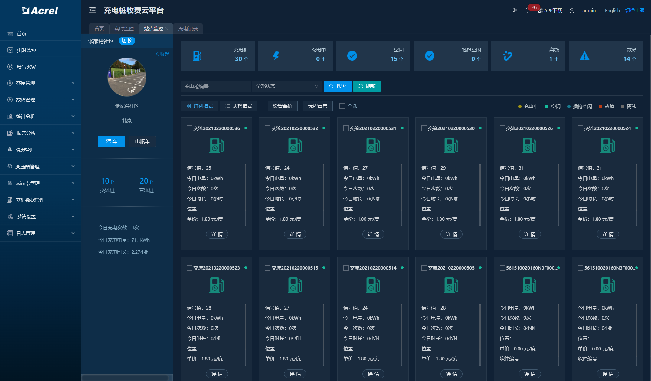 安科瑞光储充一体化充电站的控制策略研究