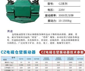 电磁仓壁震动器怎么调激振力