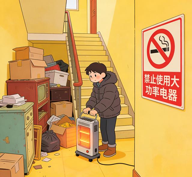 楼道违规用电太危险！这4类行为必须立刻叫停