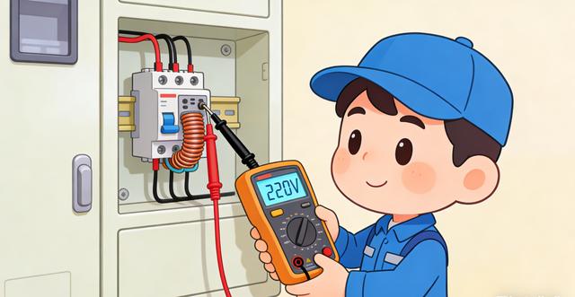 高级电工修电路从不靠猜：全靠这4步推理定位故障