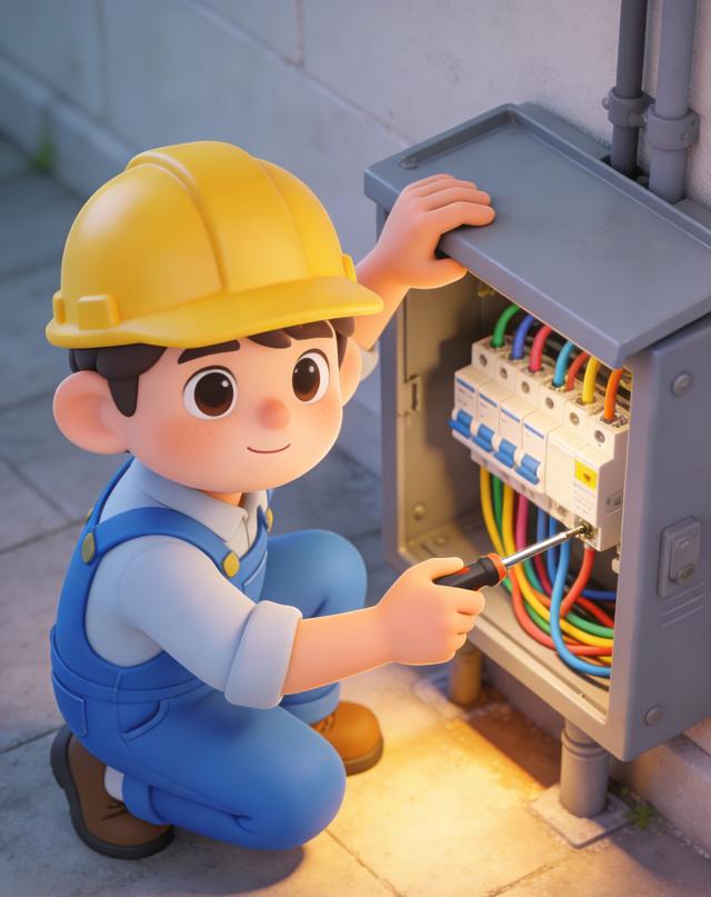 三级配电、两级防护：工地电工必备核心技能，安全用电必守准则