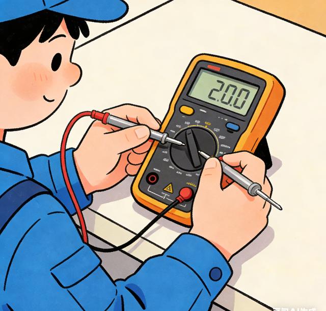 万用表不会用？从零教你测电压、电阻、通断，电工实操干货