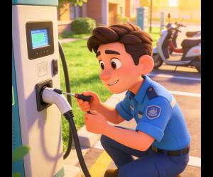 小区充电桩使用指南，安全细节要牢记