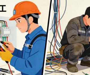 合格电工和混子电工，差距全在小动作里