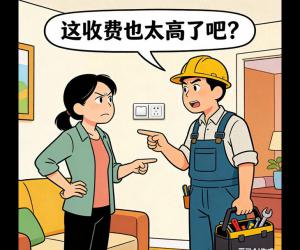 业主嘲笑电工多收费，一合闸才知什么叫专业