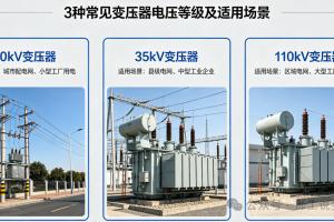 3种常见变压器电压等级，适用场景一文分清