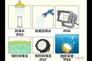户外工程必看：IP65/66/67/68 一次讲清，不踩坑不浪费