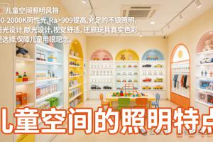 玩具店轨道灯，童趣空间照明：玩具店轨道灯如何吸引小朋友？