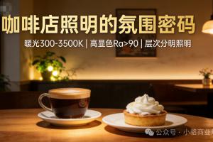 咖啡店轨道灯，从吧台到角落：咖啡店轨道灯如何打造休闲氛围？
