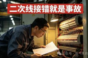 二次线接线规范:接错一步就是事故!电工千万别大意,保命又保岗