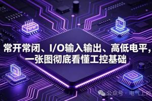 常开常闭、I/O输入输出、高低电平，一张图彻底看懂工控基础