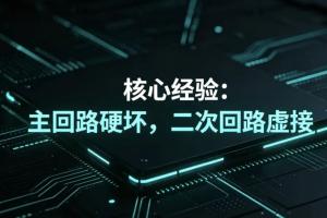二次回路虚接发热!设备无规律间歇性停机,90%电工查不出的隐形绝症