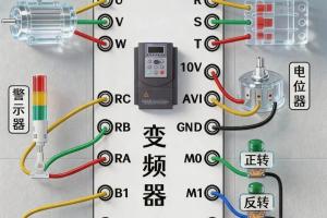电工必看!变频器实物接线全图解,新手照着接零失误