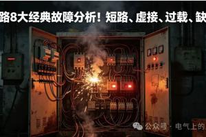 电路8大经典故障分析！短路、虚接、过载、缺相，老电工经验总结